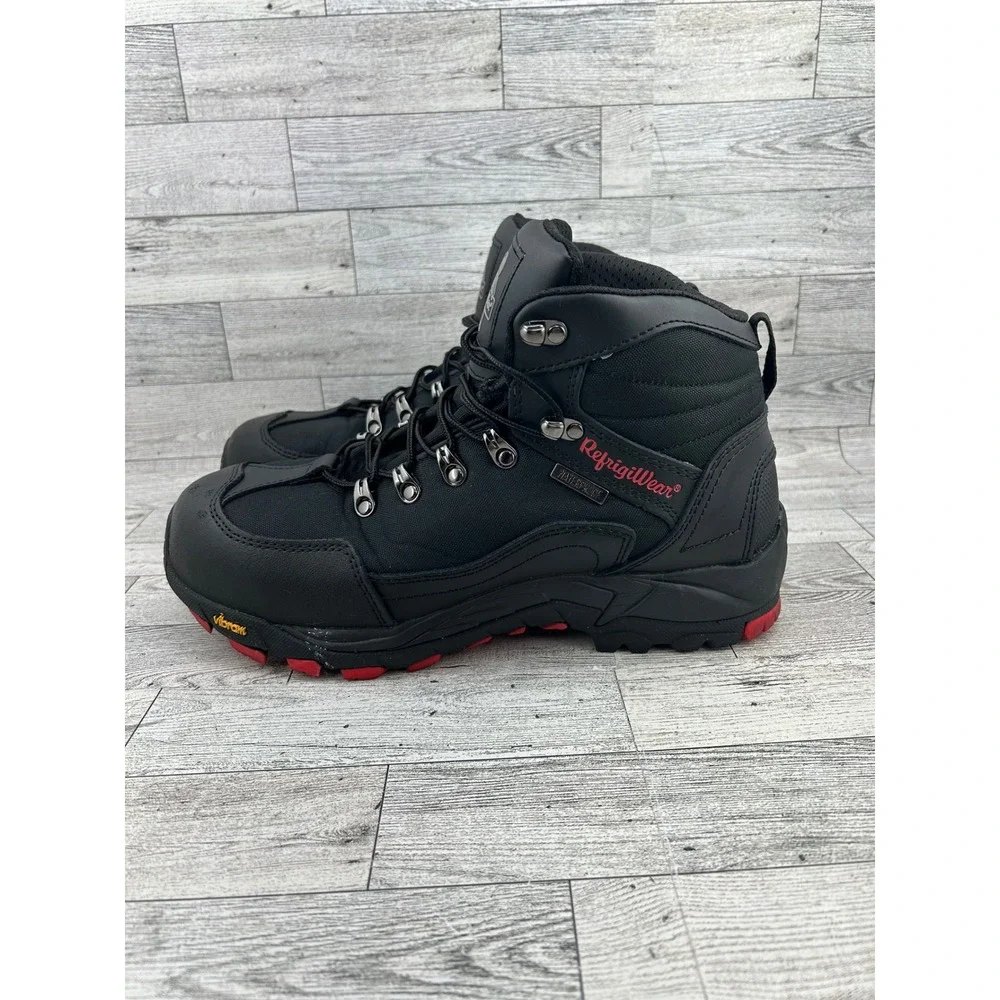 RefrigiWear 136CR Men Waterproof Work‎ Boots Black Vibram ASTM F2413-18 Size 10